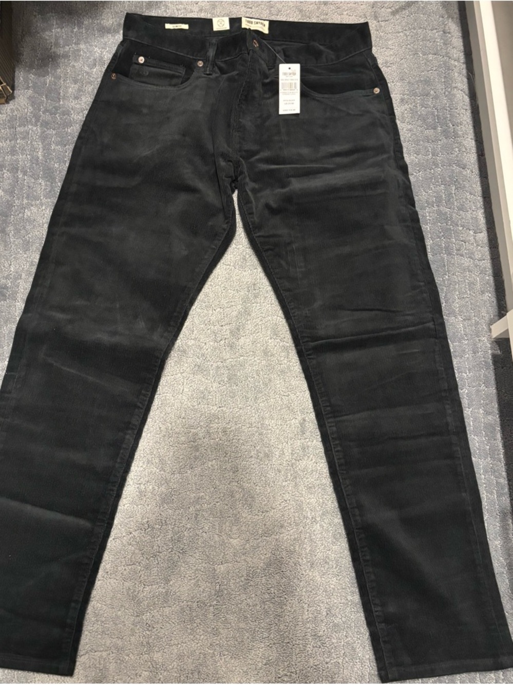 Todd Snyder Straight 5-Pocket Corduroy Pant
